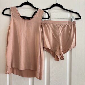 Quince Silk Sleep Set - Tank & Short
